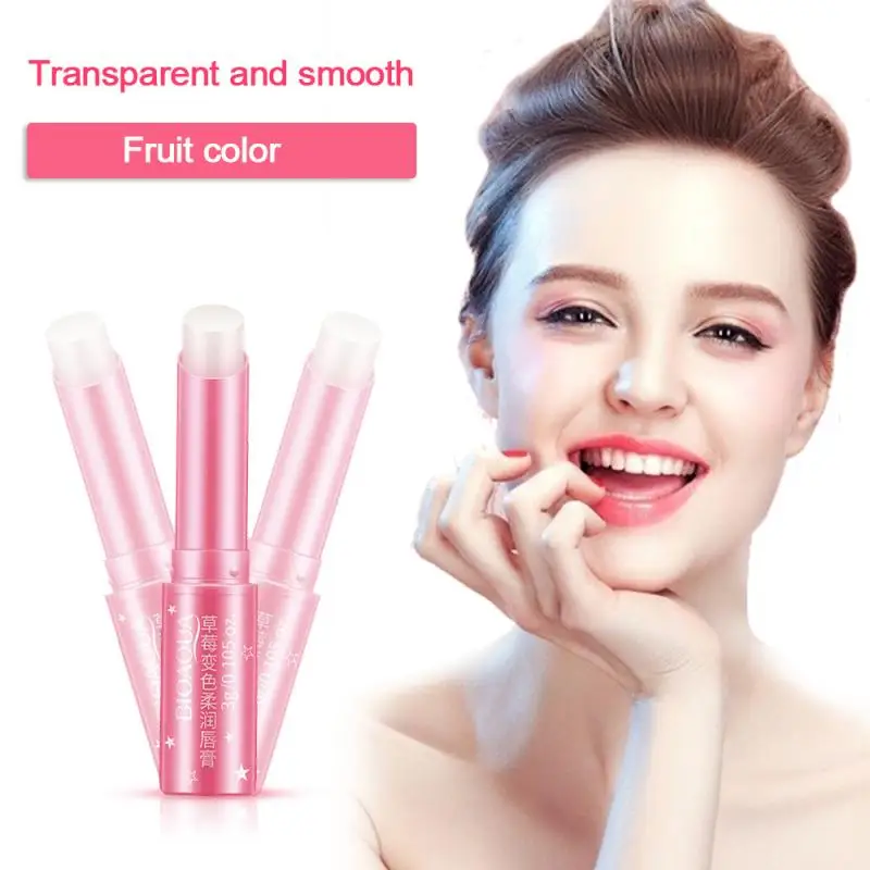 

Увлажняющая помада для губ, 1 шт., цвет клубники, Увлажняющая помада, антивозрастной Макияж для губ, TSLM2