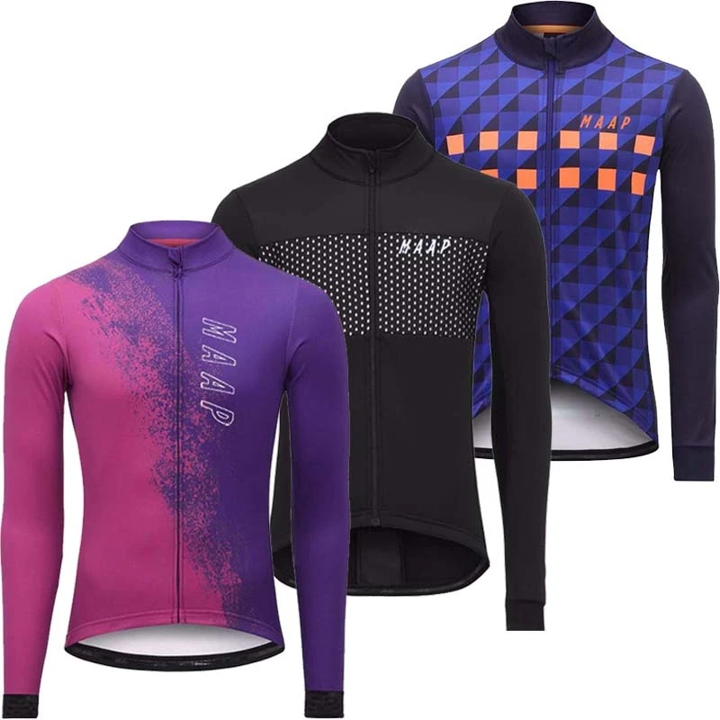 

Men Long Sleeve Top Spring Autumn Maillot Conjunto MTB Road Bike Cycling Jersey Ropa Ciclismo Comfortable Leisure Sportswear