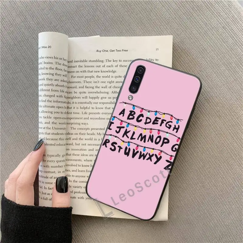 

0 Stranger Things Christmas Lights Phone Case For Samsung A40 A31 A50 A51 A71 A20E A20S S8 S9 S10 S20 Plus note 20 ultra