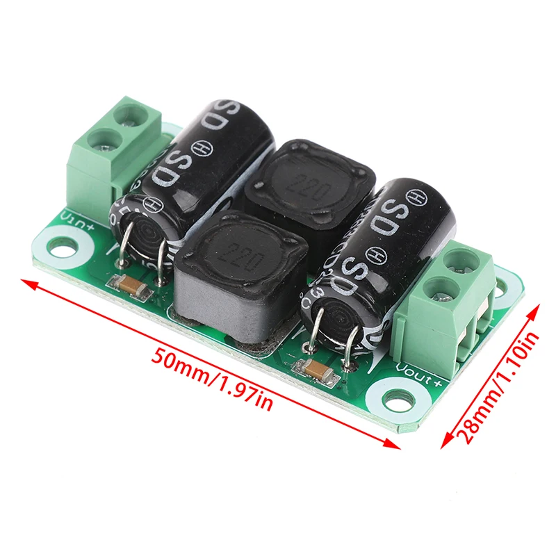 

0-50V 4A DC Power Supply Filter Board Class D Power Amplifier Interference Suppression Board Car EMI Industrial Control Panel