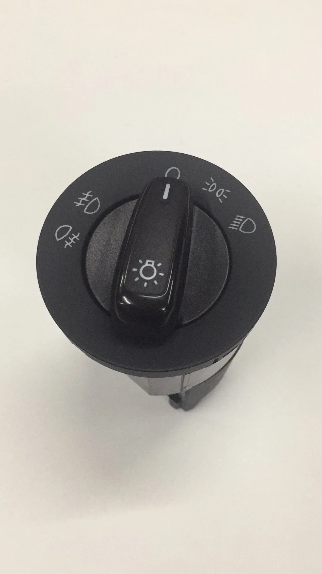 Европейский переключатель фар MK5 стиль пианино Черный сенсорный для VW Volkswagen Polo 9N2