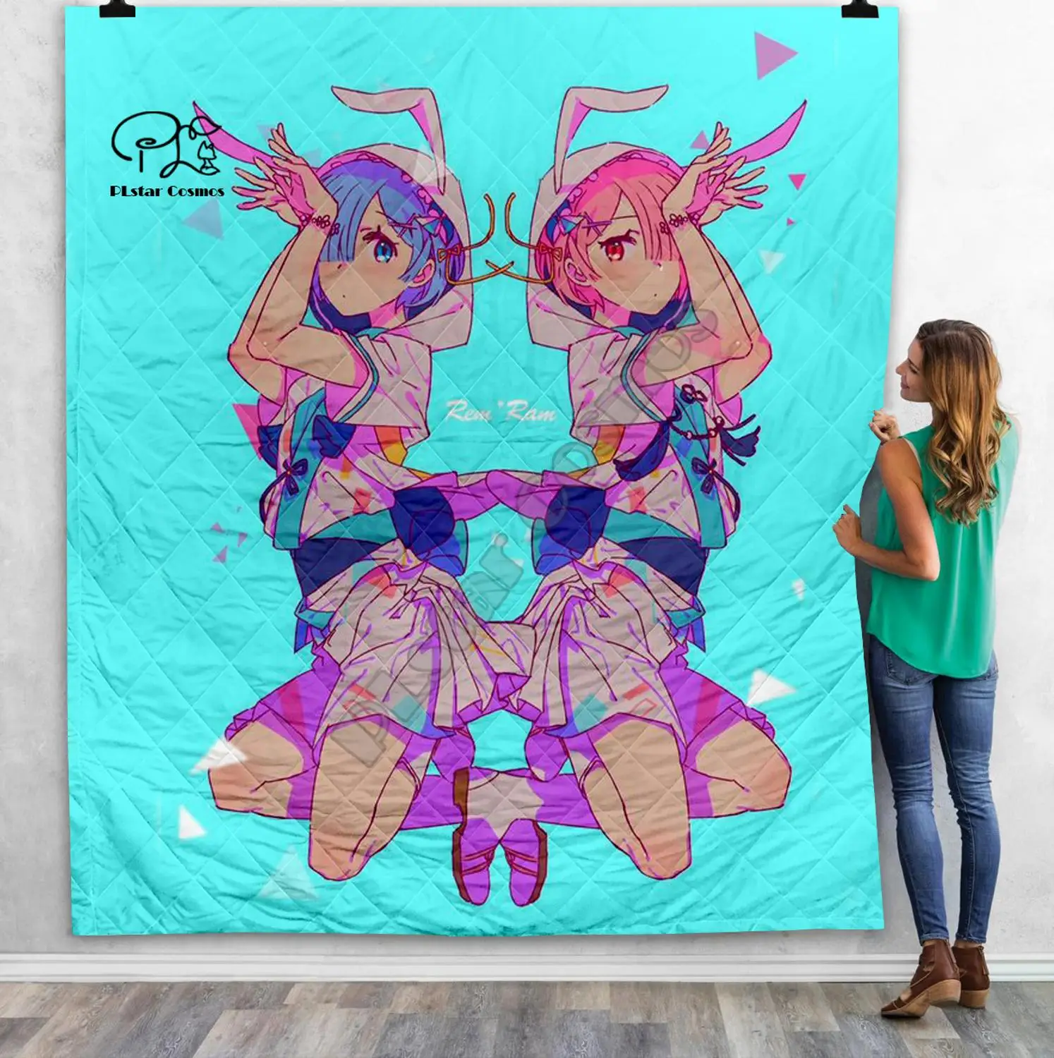 Одеяло с 3D рисунком аниме для девочек пикантное мягкое теплое покрывало