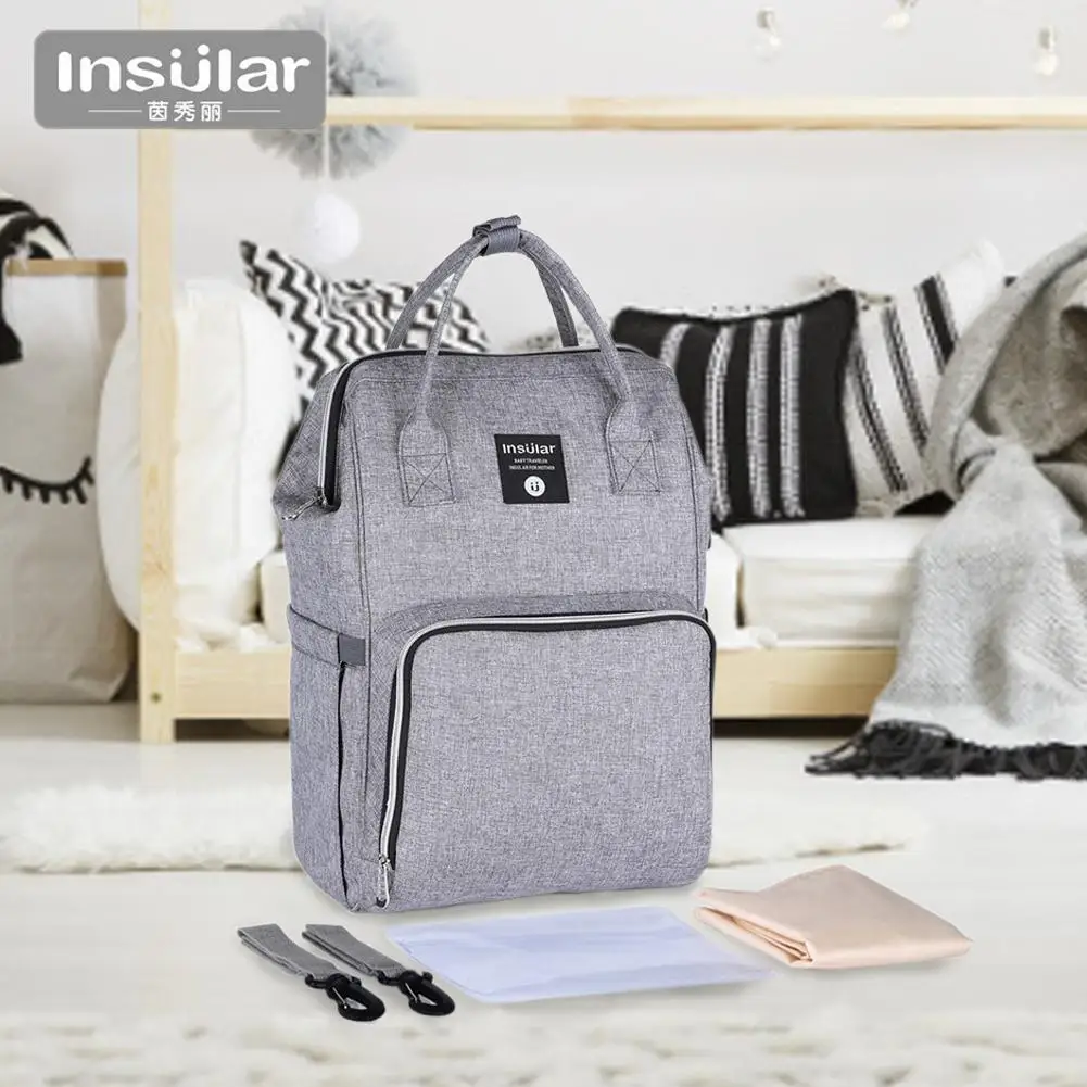 

2019 New Bags Capacity Waterproof Backpack Mummy Diaper Bags Maternity Travel Baby Care Mom Bag Nursing Handbag