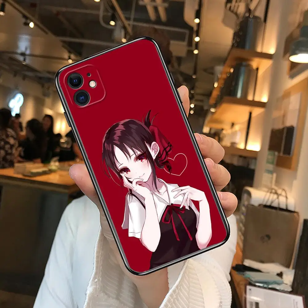 Фото Kaguya-sama: Love Is War Phone Cases For iphone 11 Pro Max case 12 8 PLUS 7 6S XR X XS mini mobile cell wom Мобильные телефоны и Kaguya-sama: Love Is War Phone Cases For iphone 11 Pro Max case 12 8 PLUS 7 6S XR X XS mini mobile cell wom Мобильные телефоны и