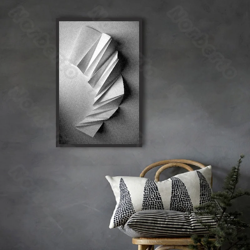 

Nordic Architecture Canvas Painting and Posters Wall White and Elegant Buildings Painting for Living Rooms Bedroom Decoration