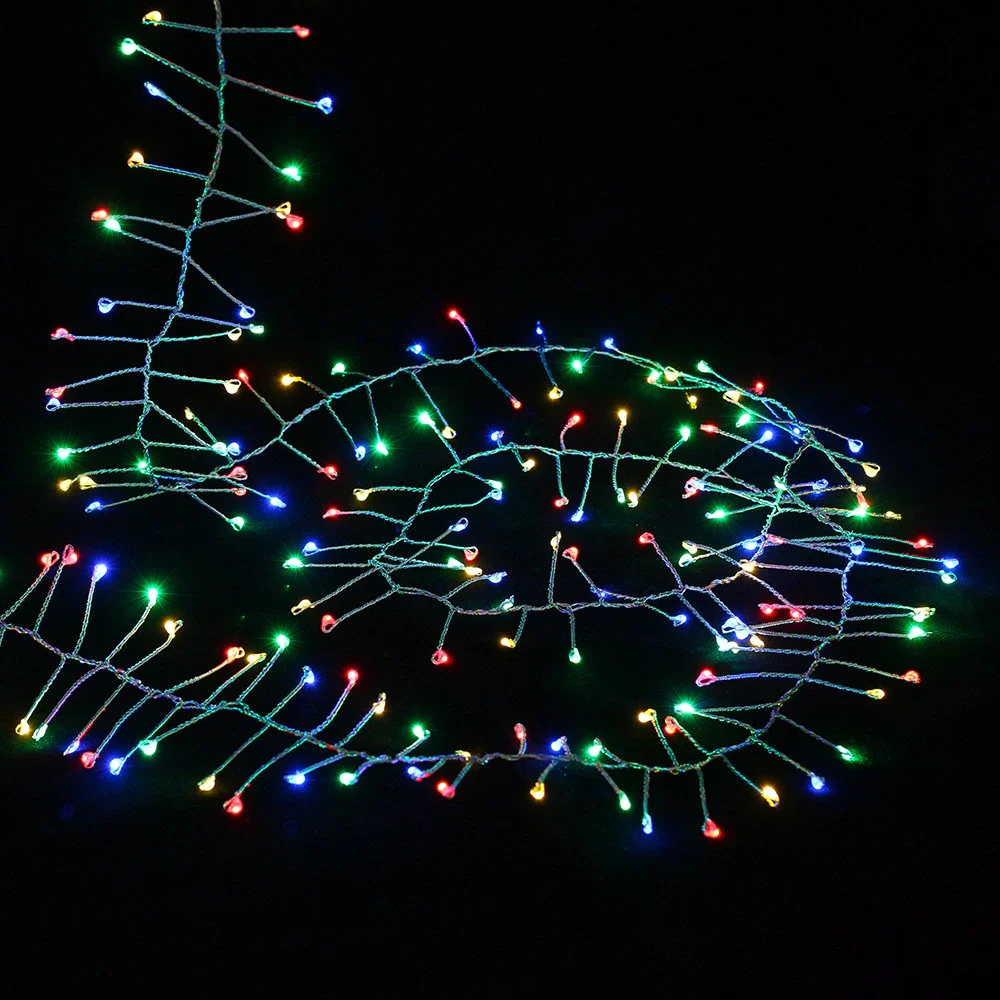 

2M/5M Copper Wire LED String Lights Firecracker Fairy Garland Light for Christmas Window Wedding Party Battery Operated