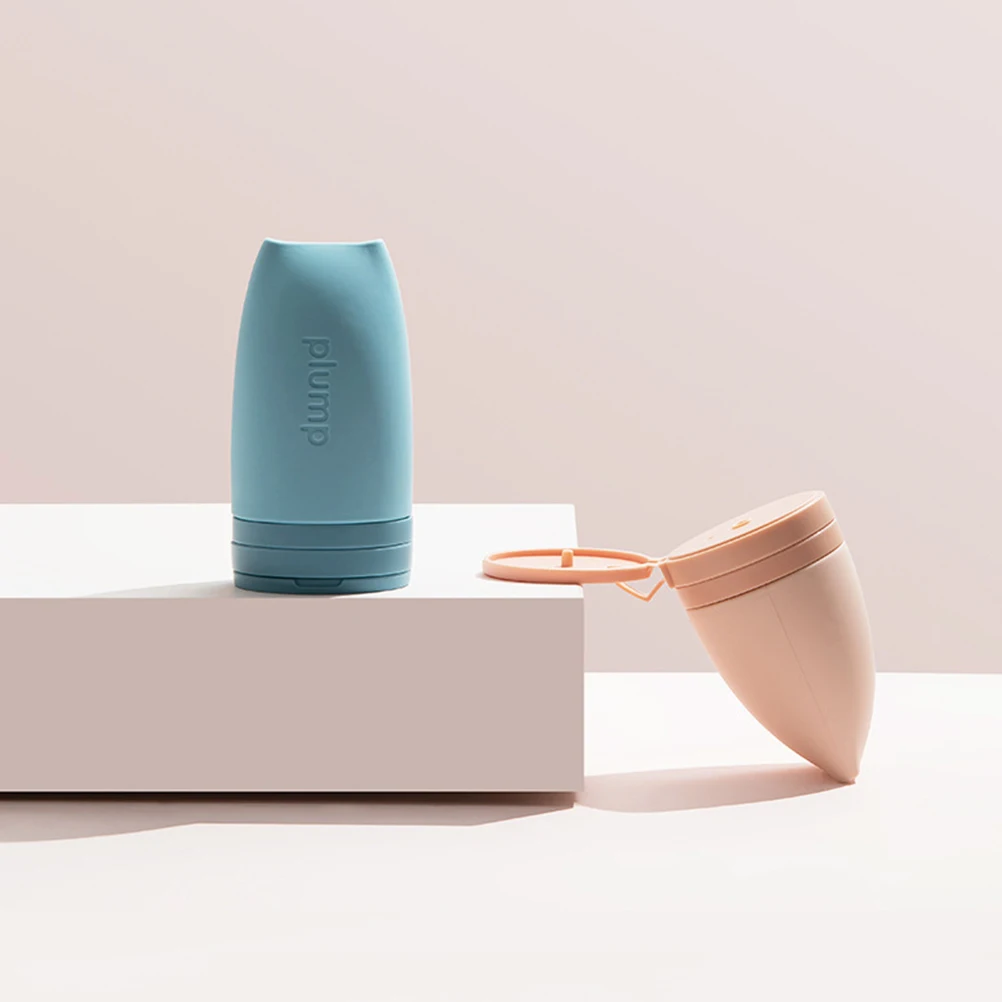 Sub пустая силиконовая портативная пластиковая бутылка для хранения под