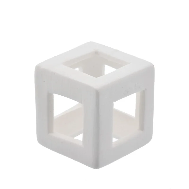 Керамические украшения квадратные полые рыбки игровой домик для аквариума