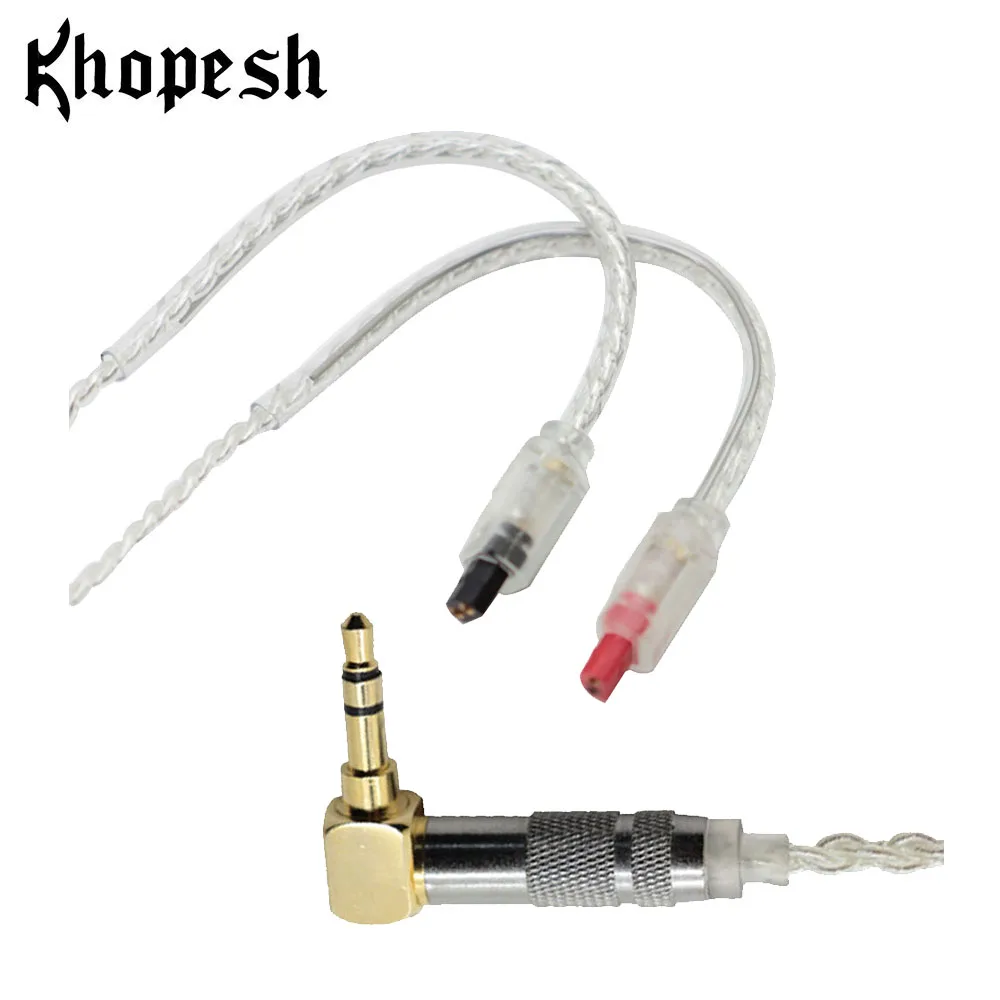 Съемный кабель Khopesh ATH IM50 обновляемый аудиокабель с микрофоном для Audio Technica шнуры