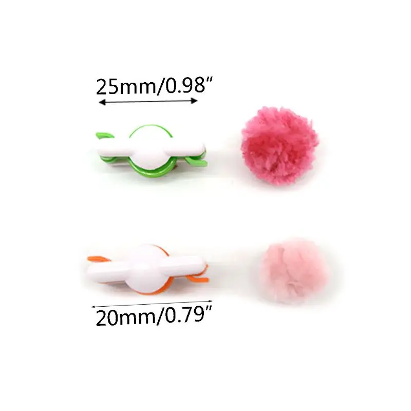 2 шт Pompom pom-pom чайник для пушистого шарика ткацкая Игла DIY шерсть вязание ремесло набор инструментов