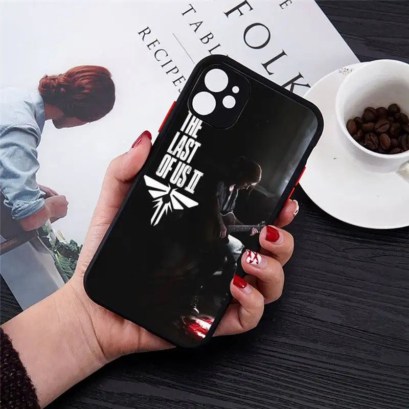 

The Last Of Us hot game Phone Case matte transparent For iphone 7 8 11 12 plus mini x xs xr pro max cover