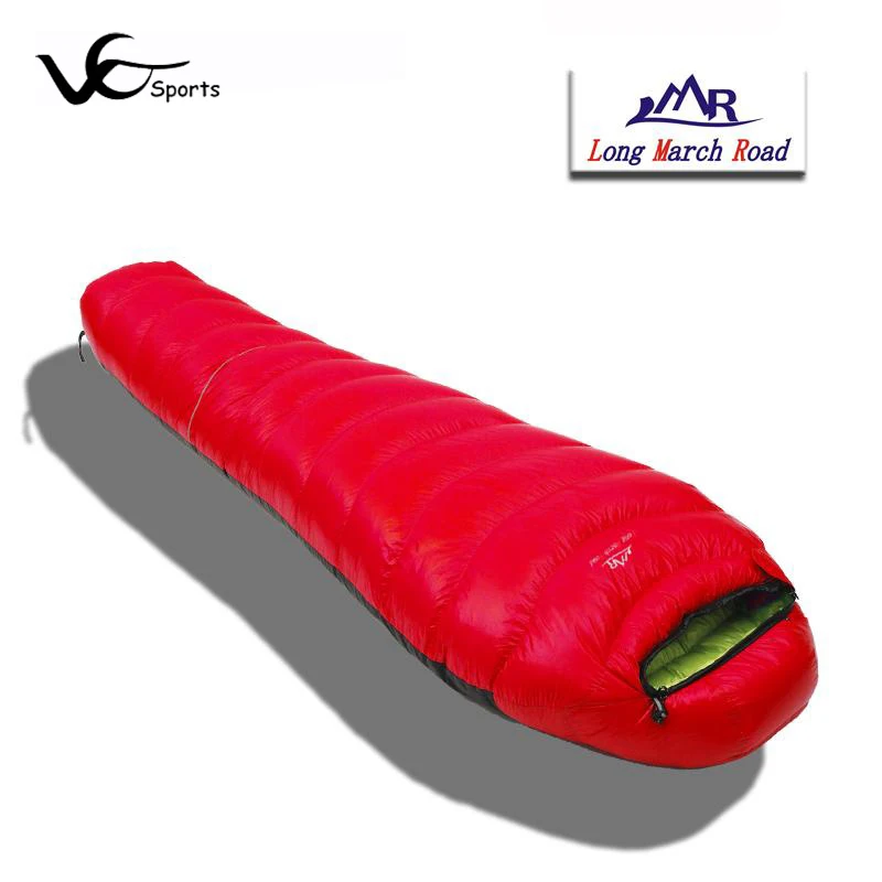 Сверхлегкий пуховой спальный мешок LMR для кемпинга зимние водонепроницаемые