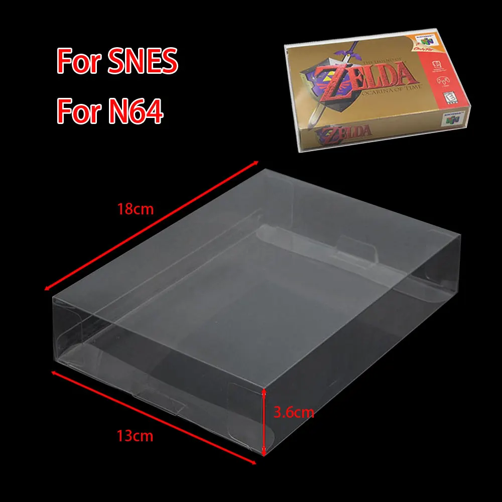 1 шт. прозрачный защитный чехол для GB GBA GBC SNES N64 NES NGPC | Электроника