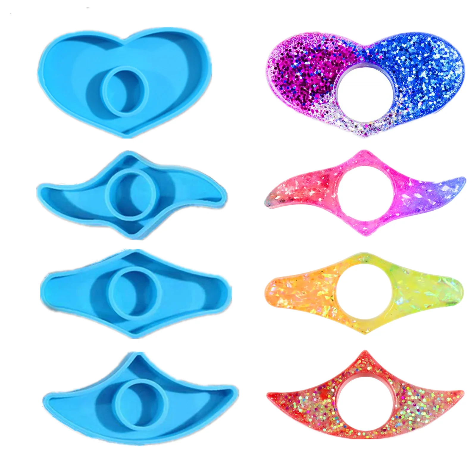 

Cool Reading Book Readers Shapes For Holder Mixed Hand-made Fans Bookworms Page Gifts Casting Pcs Resin Silicone