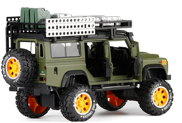 Зеленый 1/28 Diecasts игрушечный транспорт защитник Кубок с верблюдом модель автомобиля звуковой светильник автомобиль игрушки для детей подарок коллекция - Цвет: Зеленый