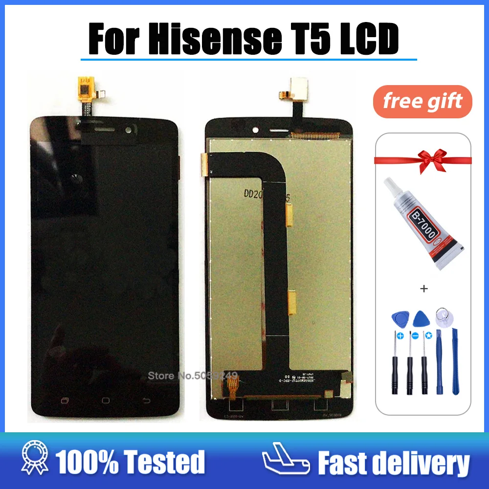 Высококачественный ЖК-дисплей для Hisense T5 дисплей сменный экран без битых