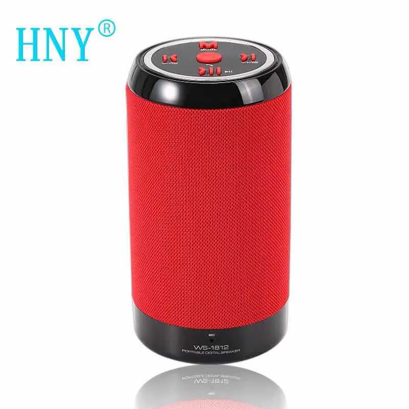 Беспроводная Bluetooth Колонка HNY WS1812 внешняя Портативная колонка сабвуфер карта
