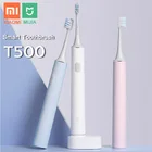 Электрическая зубная щетка XIAOMI MIJIA T500 T300, умная ультразвуковая отбеливающая зубная щетка, вибратор, беспроводной очиститель для гигиены полости рта