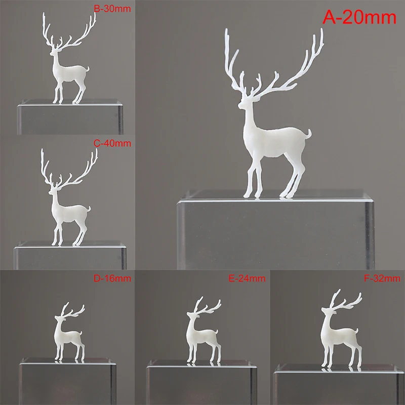 

DIY 3D Christmas Silicone Mold Deer Jewelry Rack Soft Mold Resin Mould Resin Craft Supplies
