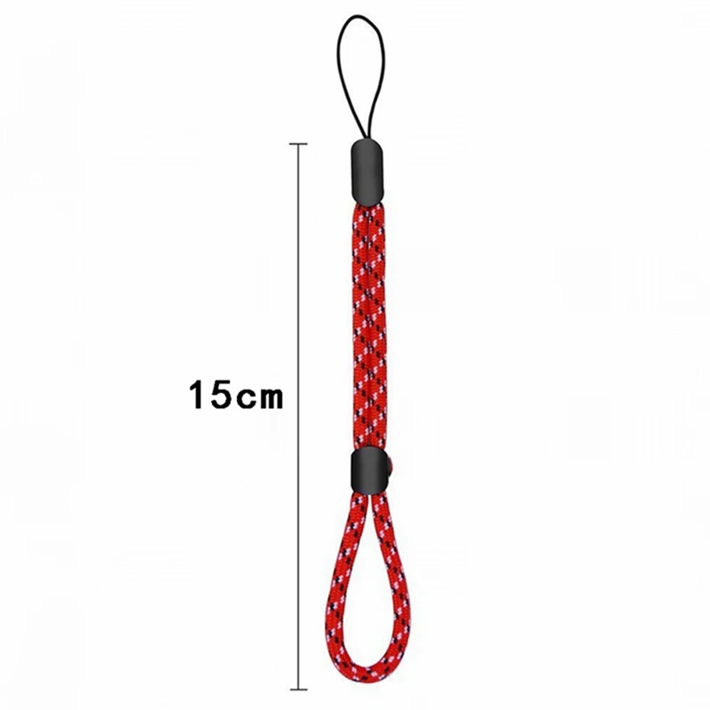 

Adjustable Mobile Phone / U Disk Short Hanging Rope Walkie Talkie Rope Wrist Bluetooth Speaker Audio Anti Loss Hanging Rope 19cm