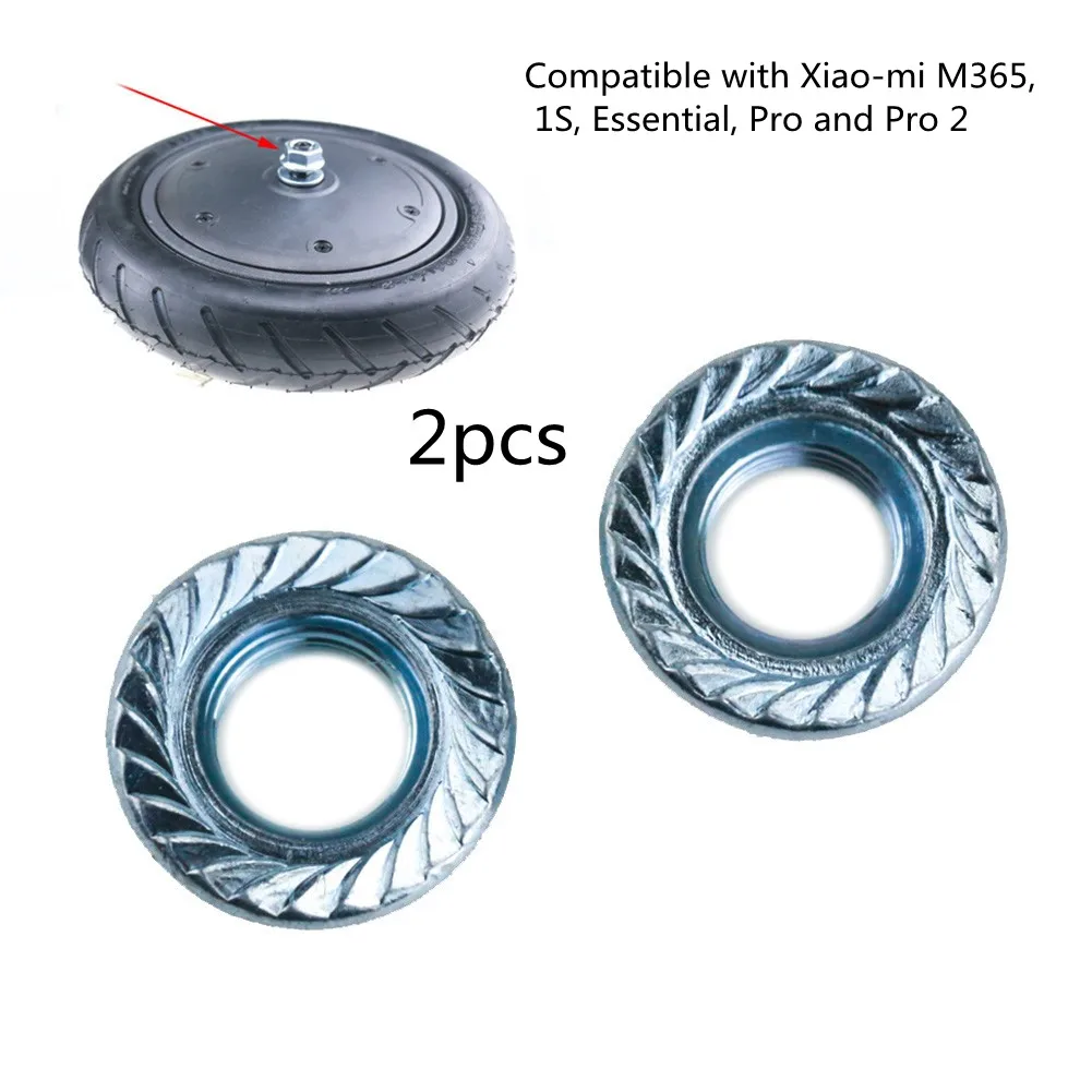 

2pcs Bolt Wheel Fixed Nuts Screws For Xiao-mi M365, 1S, Essential, Pro And Pro 2 Electric Skateboard Replacement Parts
