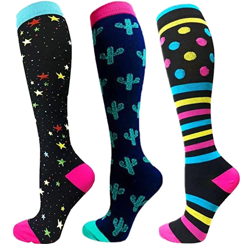 

Unisex Stockings Compression Socks Crossfit Socks Weightlifting Anti-fatigue Pain Relief Stockings For The Old, Nurses, Doctors