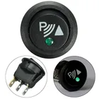 Новый 3 Pin Рокер ВКЛВЫКЛ переключатель для парковки Реверсивный датчик круглые с подсветкой
