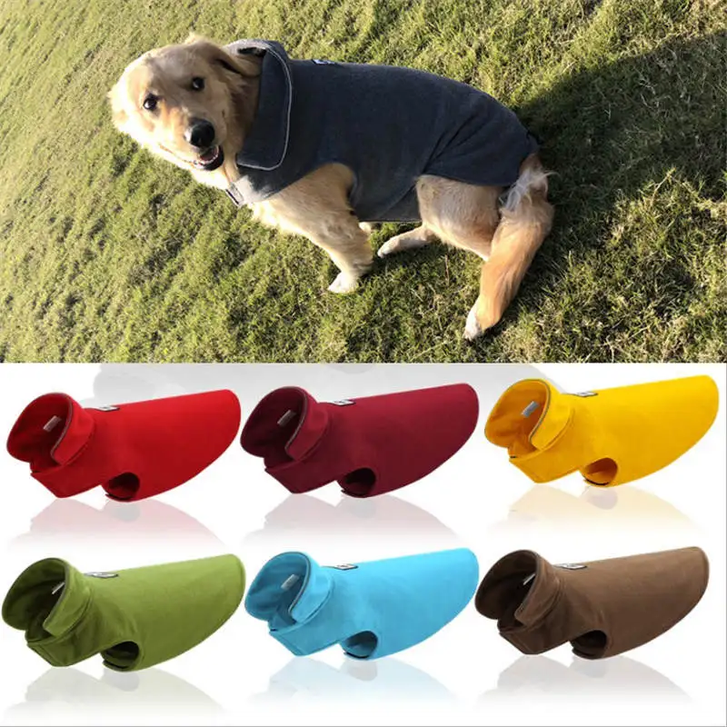 

Small Large Pet Dog Winter Warm Coat Sweater Puppy Fleece Jacket Vest Clothes