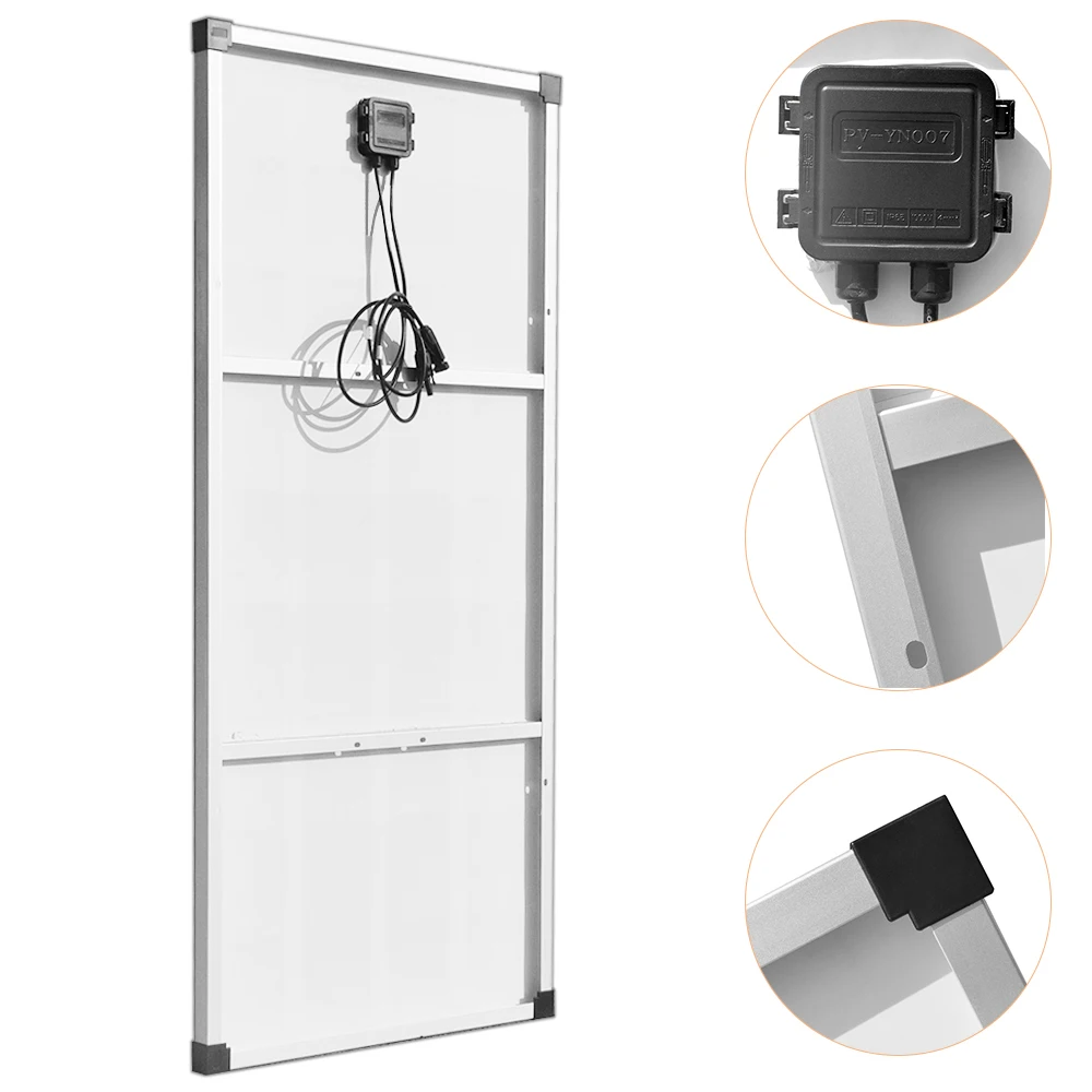 150 Вт 18 в солнечная панель Легкий модуль PV блок питания для 12 В батарея Зарядка