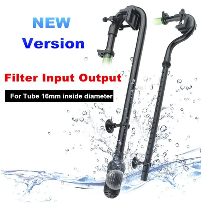 

Внешний фильтр Входная трубка или Выходная трубка для аквариума, труба для циркуляции воды от дождя, шланговый фильтр диаметром 16 / 22 мм