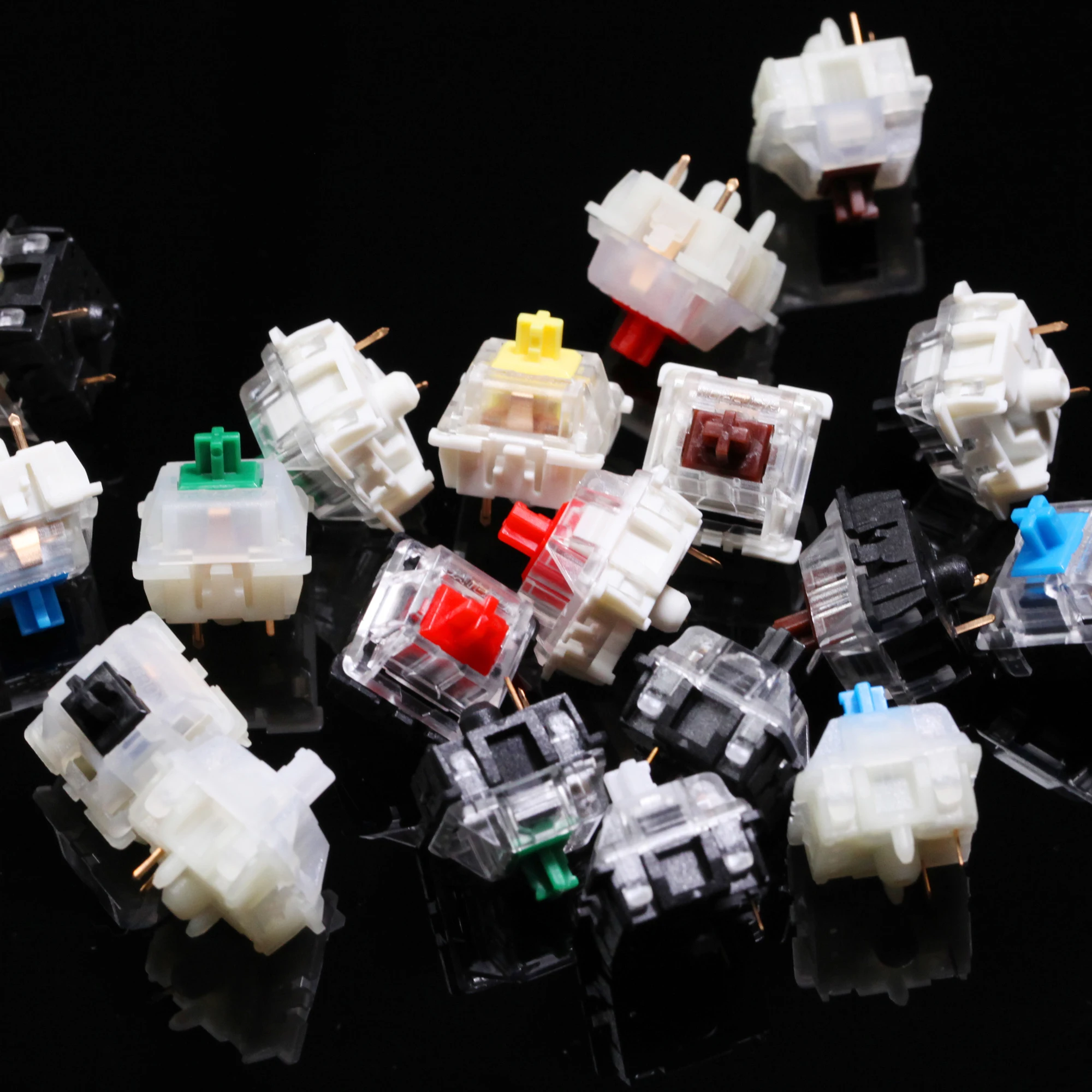 1pcs gateron RGB switch blue red black brown green clear yellow silent 3pin 5pin for mechnical keyboard xd64 xd60 gh60