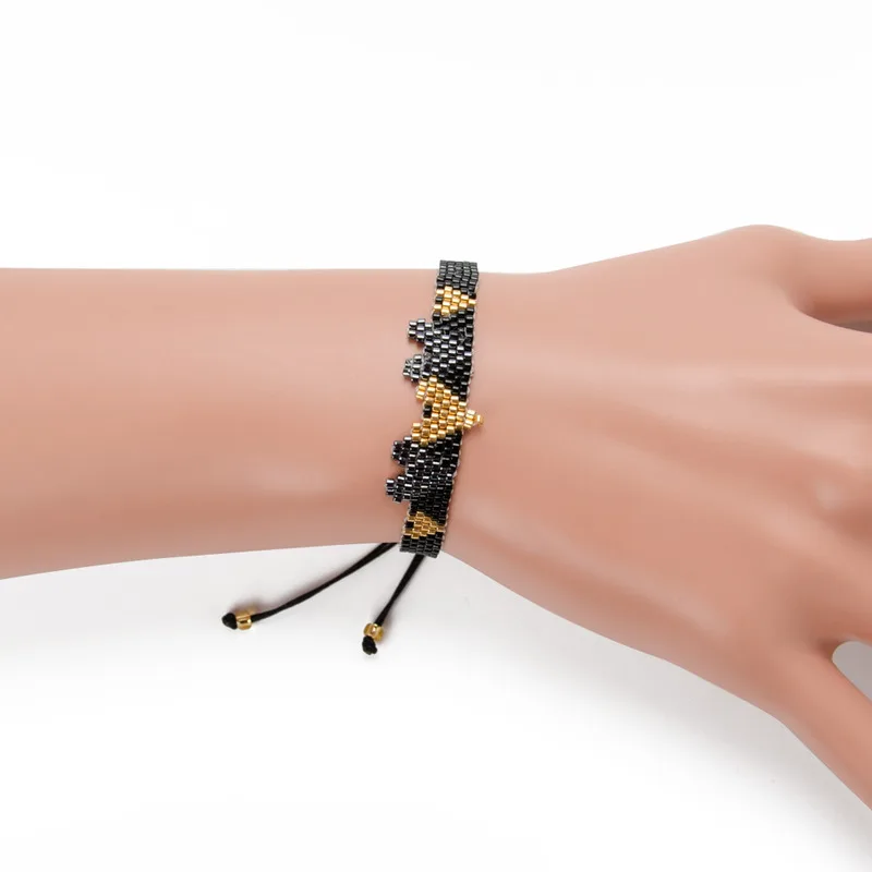 

SHINUS BOHO MIYUKI Bracelet CHINGONA-Power Pulseras Mujer Moda 2019 Heart FEMINISTA-Women Bracelet Fashion Accesorios