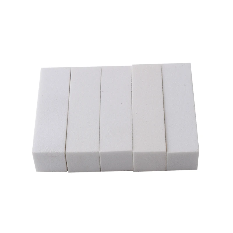 white 5pcs Профессиональная пилка для полировки ногтей 5 шт. маникюрные инструменты Полировочный блок Наждачная губка инструменты для дизайна ногтей Гель-лак для ногтей - Цвет: white 5pcs