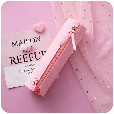 Белый Astuccio scuola kawaii школьные принадлежности для девочек papeleria розовые эстуши grandes escolares cartucheras escolares большая корейская сумочка - Цвет: Белый