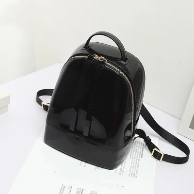 

Мини-рюкзаки для девочек-подростков, популярный рюкзак, пляжная сумка, Прозрачная женская сумка, ПВХ силиконовый Желейный рюкзак для женщин...