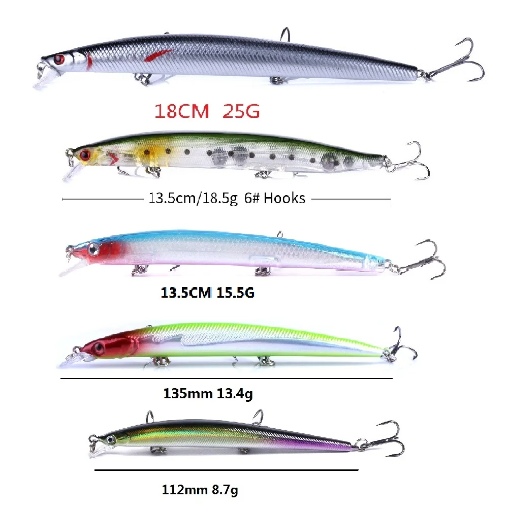 Модель Горячая Распродажа приманка в виде гольяна лазерная жесткая