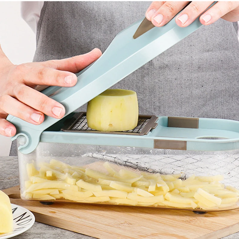 Многофункциональная терка для овощей с 3 лезвиями Фрукты и овощи Инструменты