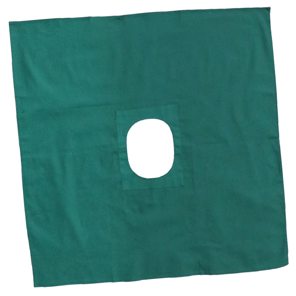 Cosmetic Massage Bed Towel Sheet Cover Mattress Pad for Beauty Spa Sauna Double Eyelid Surgery Hole Layer |