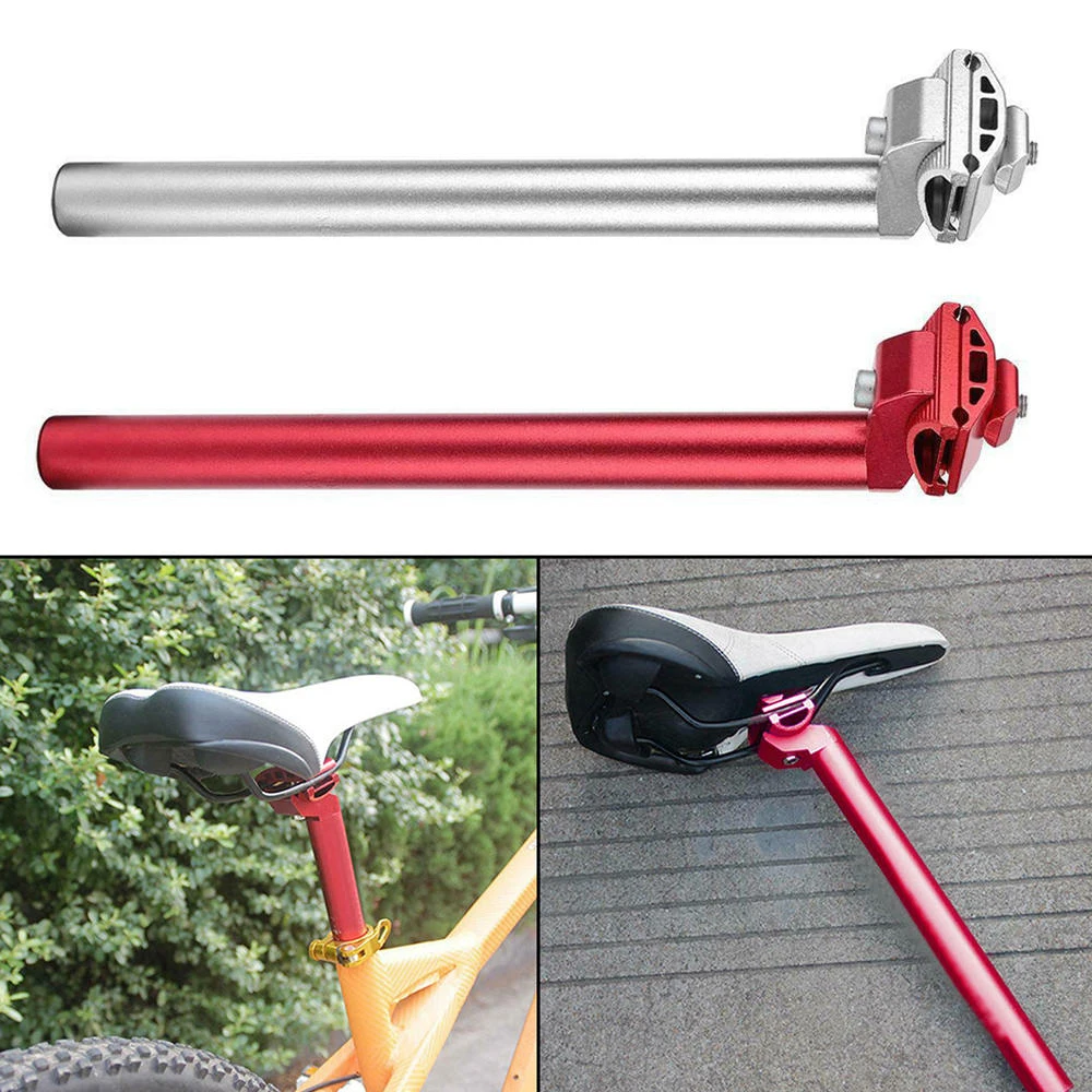 25.4*300MM Bicycle Seatpost MTB Road Bike Shockproof Cycle Saddle Seat Post Tube | Спорт и развлечения
