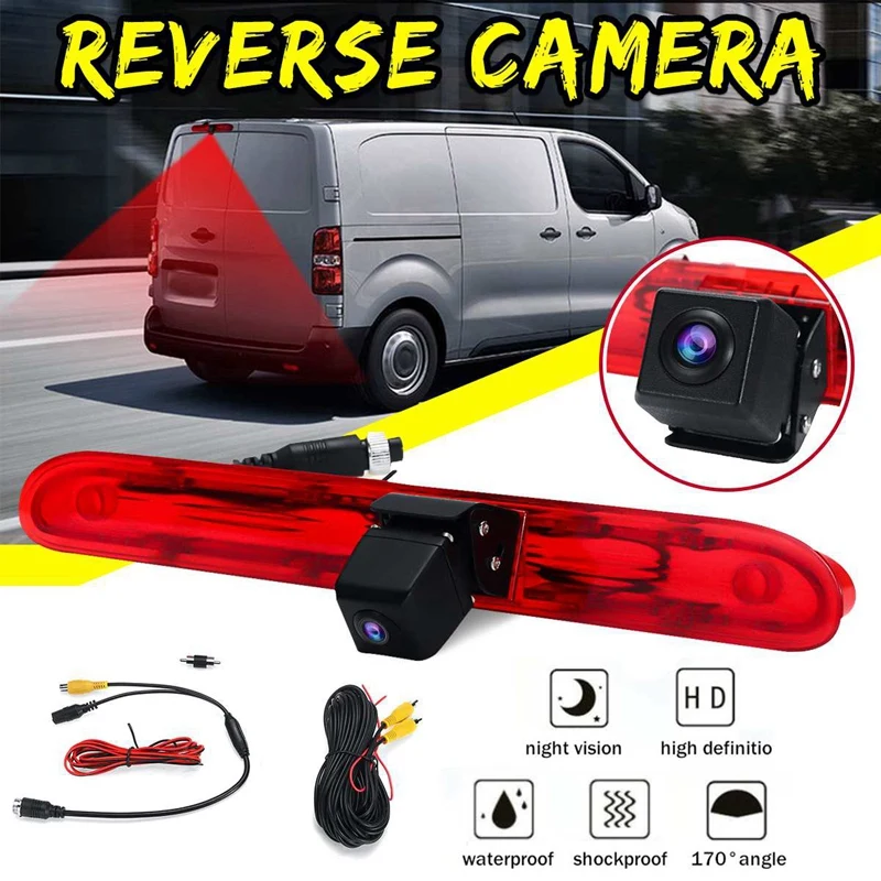 Car Rear View Camera Reverse Brake Light for Peugeot Expert Van Citroen Dispatch Toyota Proace 2016 | Автомобили и мотоциклы
