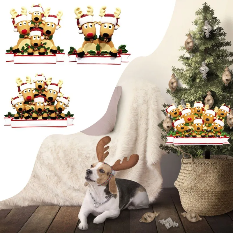 

Лось, подвеска на рождественскую елку, олень, украшение для рукоделия, рождественские украшения для дома, новый год 2021, подарки, украшения дл...