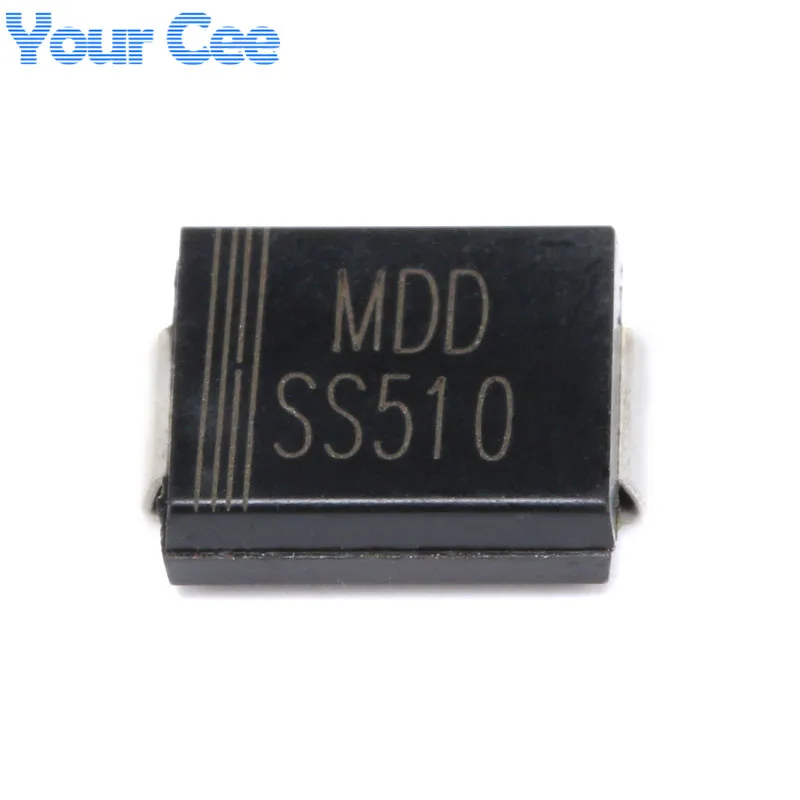 10 шт. флюоресцентные диоды SMD Schottky SMC SS510 SS310 SS56 SS54 SS36 SS34 SK54 | Электронные компоненты