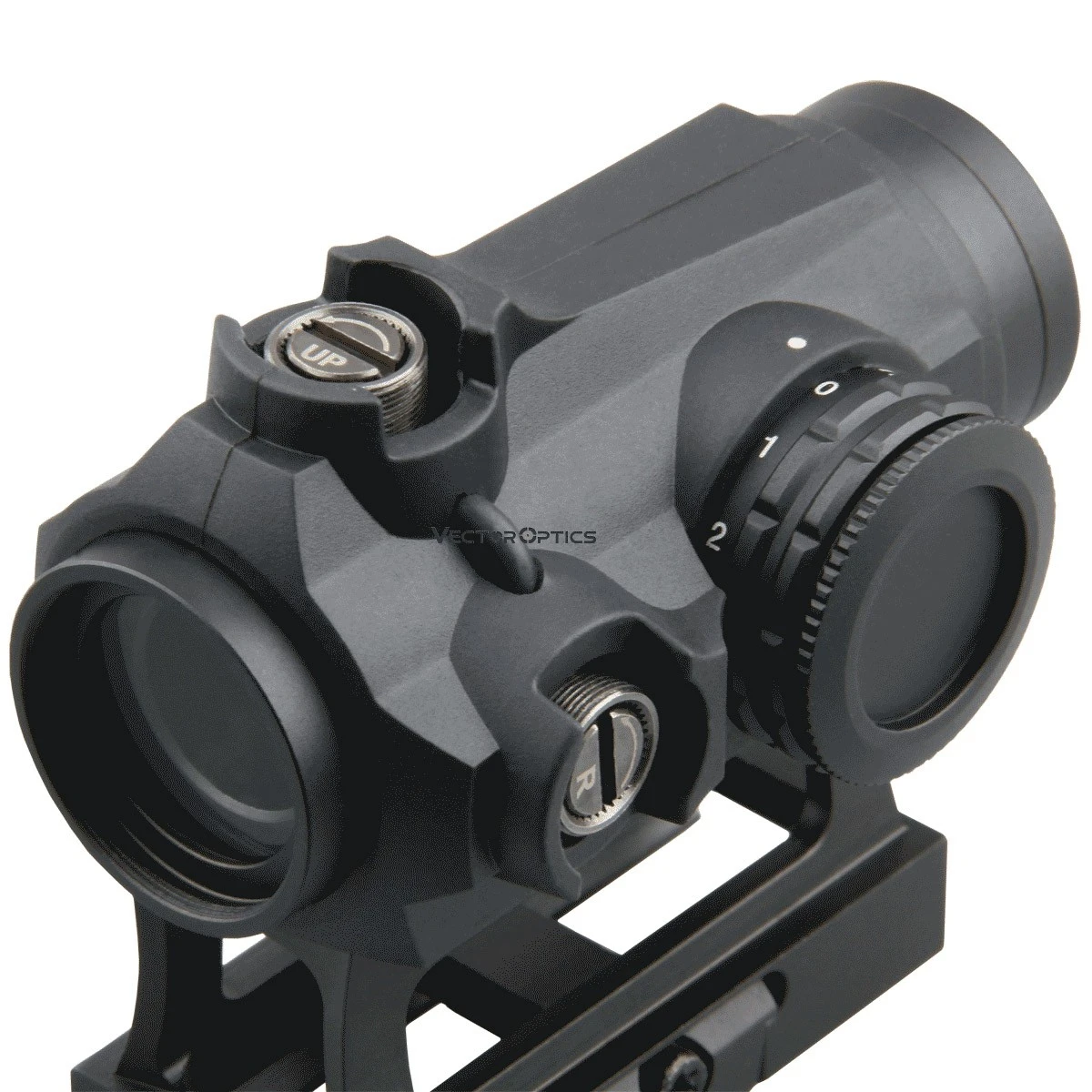 Коллиматорный прицел Vector Optics Maverick 1x22 MIL с резиновым покрытием для охоты красными