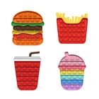 Игрушка-антистресс в виде гамбургера для детей