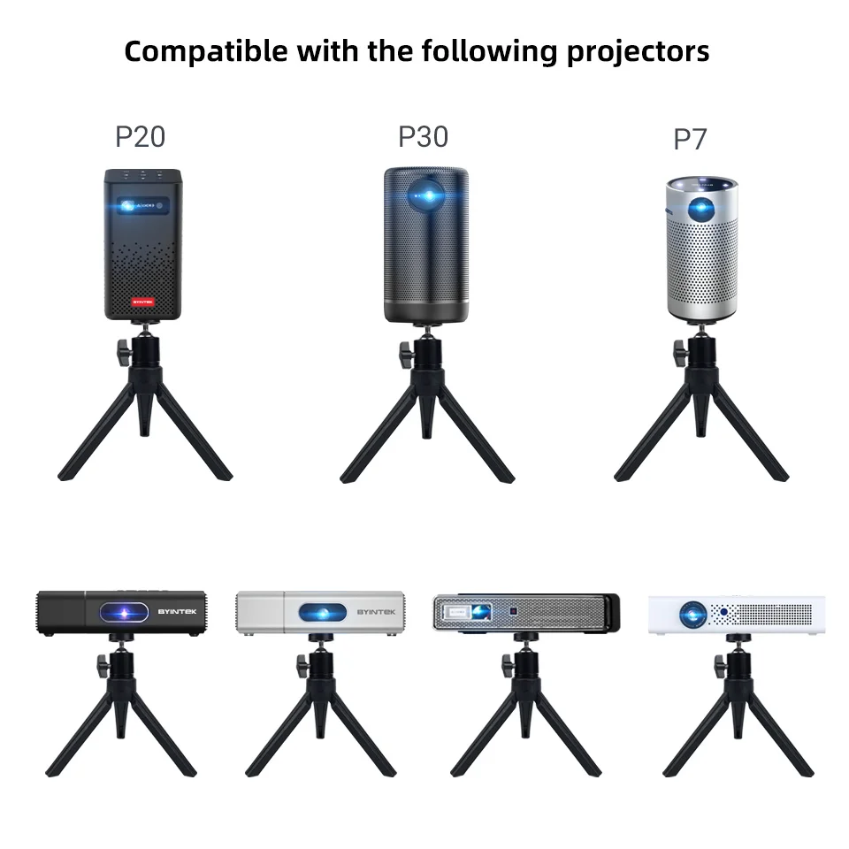 Портативный Настольный Штатив BYINTEK для проектора P7 P20 P30 R15 R19 U30 U50 и т. д. |
