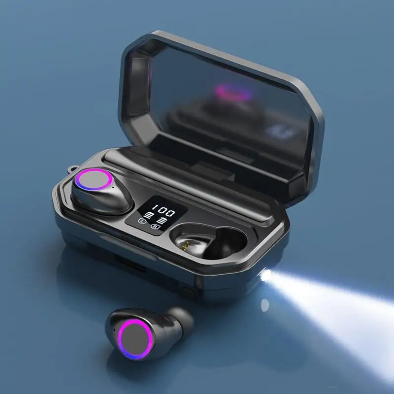 

New M12 wireless Bluetooth headset power digital display in ear invisible movement TWS Bluetooth headset