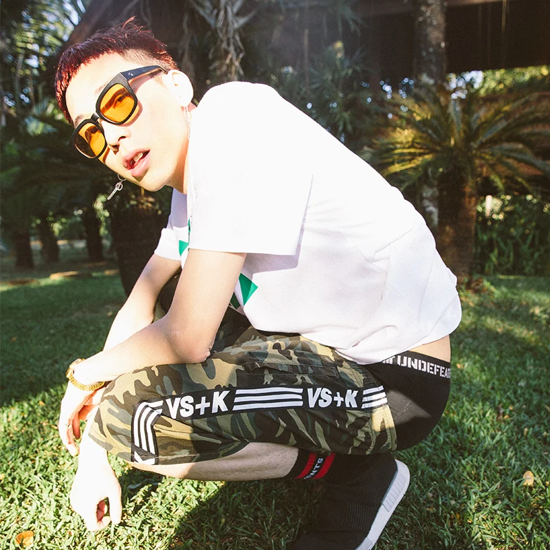 VIISHOW модные шорты мужские повседневные камуфляжные в стиле милитари Короткие