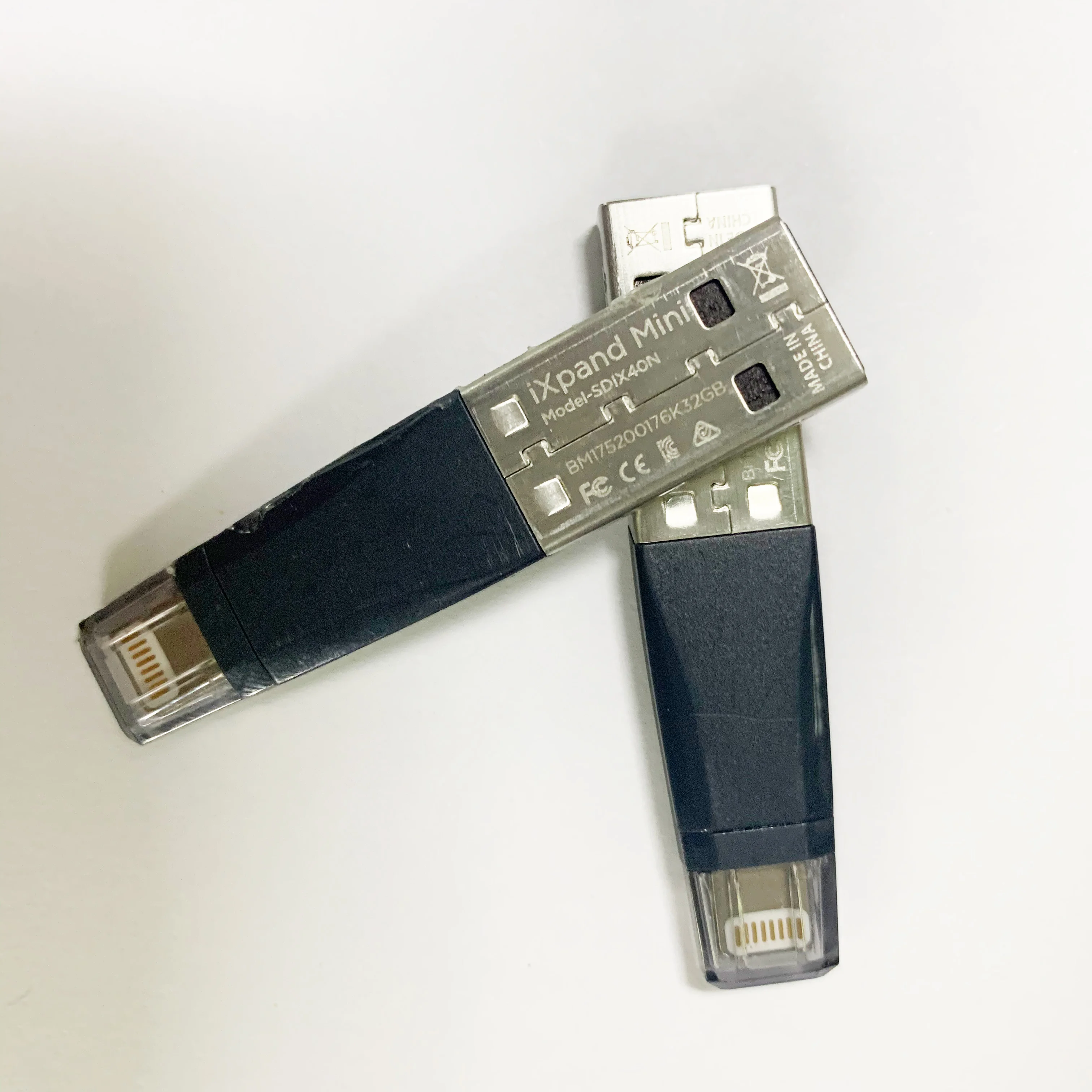 Sandisk USB3.0 OTG флеш-накопитель 32 Гб 64 128 ГБ Lightning на металл u-диск карта памяти для iPhone