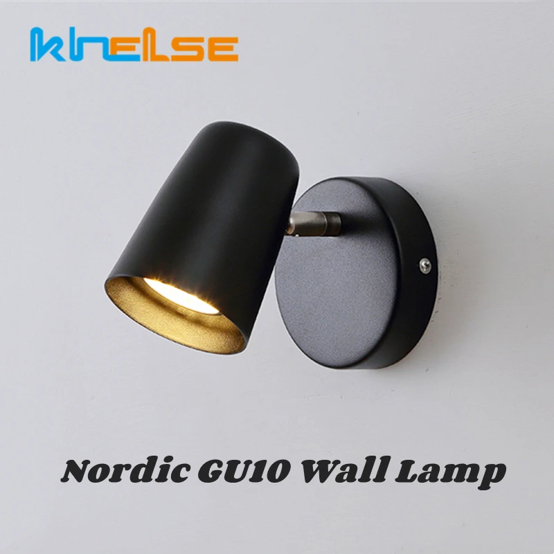 

Современная светодиодная настенная лампа, простой вращающийся прикроватный светильник для чтения, бра для спальни, гостиной, кухни, точечн...