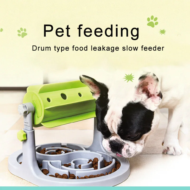 

Автоматическая миска для кормления домашних питомцев, кормушка для собак и щенков, медленное питание, для кошек, предотвращение ожирения, т...